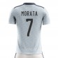 Spania VM 2022 Alvaro Morata 7  Borte Landslagsdrakt Kortermet